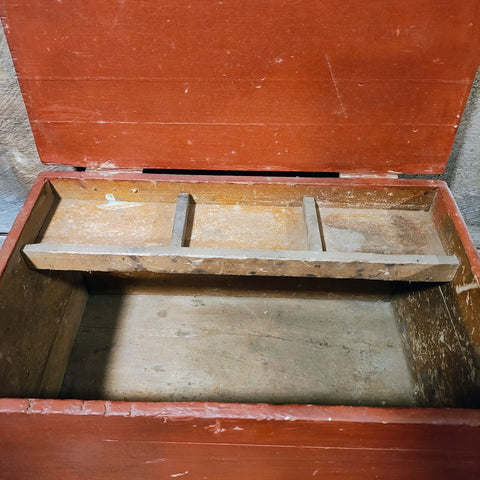 Antique Wooden Keepsakes Box