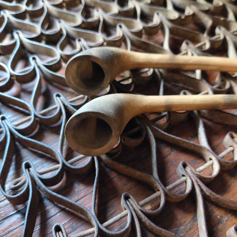 Primitive Clay Pipes