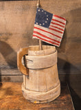 Antique Wooden Tankard