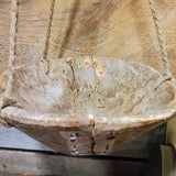 Antique Wooden Bowl Scale