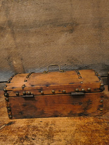 Antique Wooden Trunk