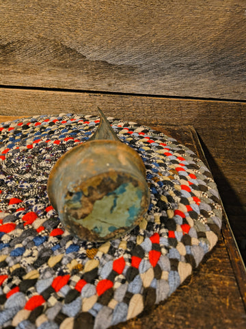 Vintage Metal Candle Holder