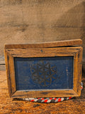Primitive Folk Art Wooden Box