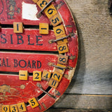 Antique 1912 Reversible Education Board