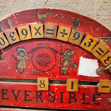 Antique 1912 Reversible Education Board