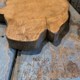 Antique Primitive Wooden Pig Chopping Board