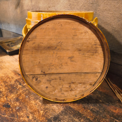 Antique Primitive Wooden Firkin