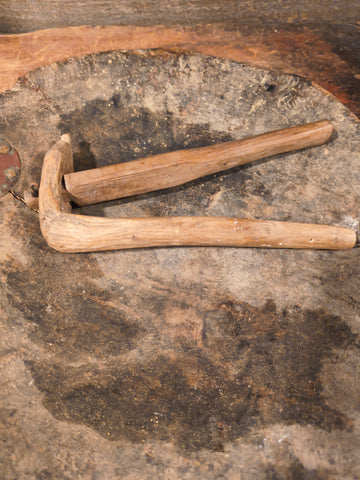 Antique Wooden Nut Crackers
