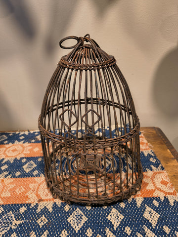 Antique Wired Bird Cage