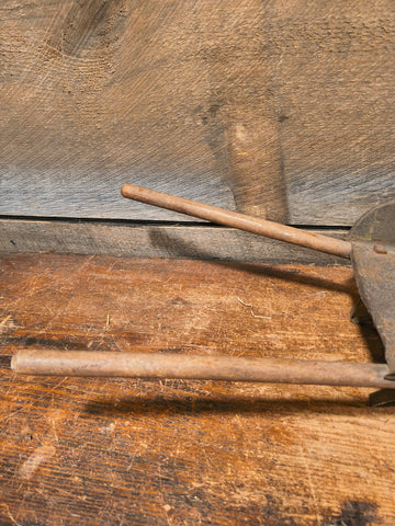 Antique Small Wheelbarrow w/chicks