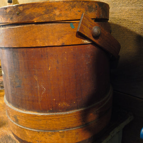 Antique Wooden Firkin