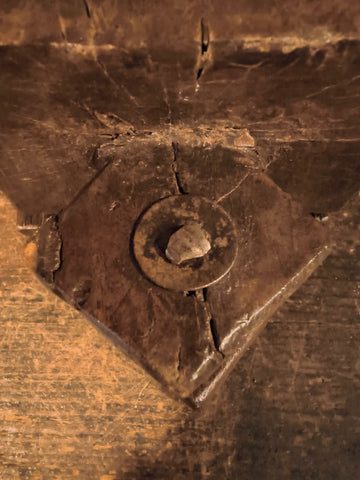 Antique Wooden Salt Box