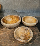 Primitive Wooden Nesting Bowls
