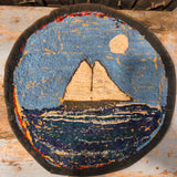 Antique Hand Hooked Rug