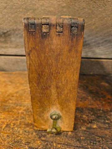 Antique Primitive Wooden Butter Mold