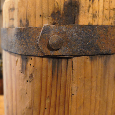 Antique Primitive Wooden Butter Churn