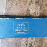Antique American Flag 48 stars Reliance No. R 46 Made By Annin 4' X 6'