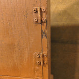 Antique Primitive Wooden Salesman Step back Cupboard