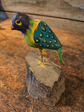 Primitive Wooden Bird Lot