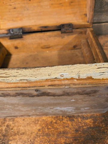 Antique Wooden Trunk