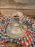 Antique Tin Candle Holder