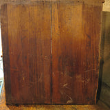 Antique Primitive Wooden Salesman Step back Cupboard