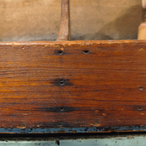 Antique Primitive Wooden Carrier