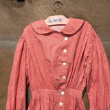 Vintage Young Girls Victorian Dress