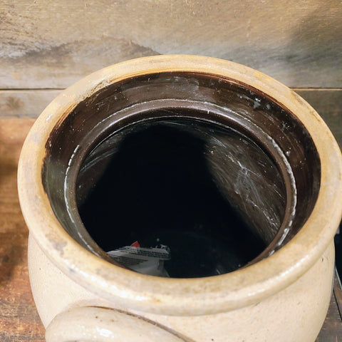 EDMANDS & CO, Boston, Massachusetts Stoneware Jar