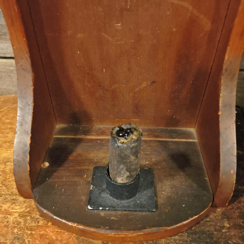 Primitive Wooden Candle Box