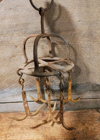 Antique Wrought Iron Game Hook
