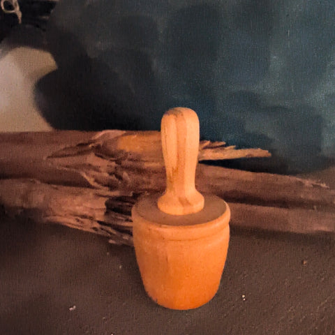 Primitive Wooden Butter Mold