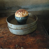 Vintage Metal Pie Dish