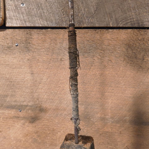 Primitive Make-Do Candle Holder