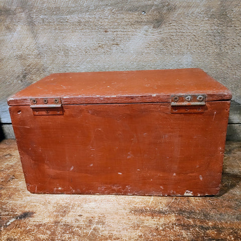 Antique Wooden Keepsakes Box