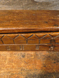 Antique Wooden Salt Box