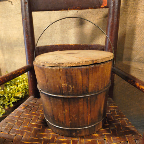 Primitive Cider Jelly Bucket.