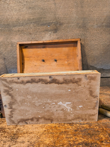 Antique Wooden Trunk