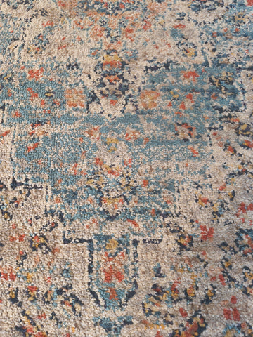 PEIMITIVE TURKISH OUSHAK AREA RUG 2.5x6 Ft BOHEMIAN RUG