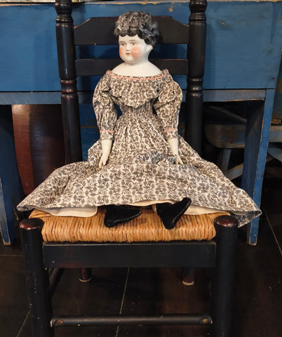Antique China Doll Head