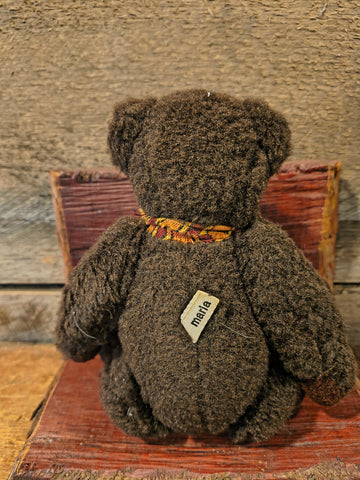 Primitive Chocolate Teddy Bear