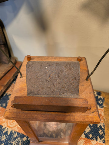 Primitive Wooden Lantern