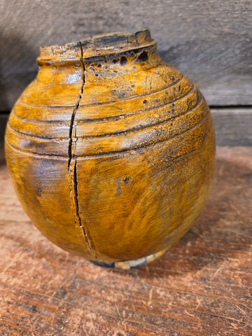 Antique Wooden Vessel