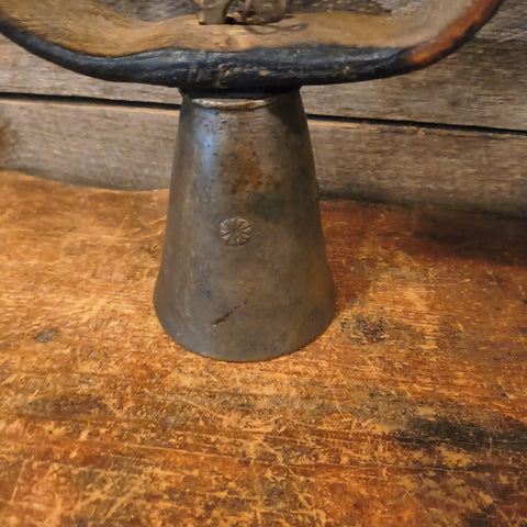 Antique Primitive Wooden Goat Bell