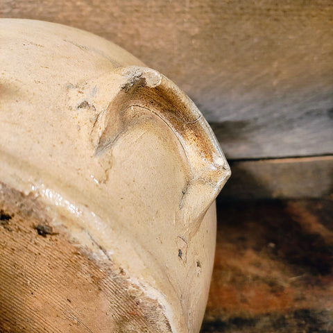 Antique W. Booker, Eastern PA, SALT GLAZE