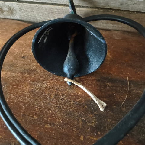 Vintage Cast Iron Rooster bell.