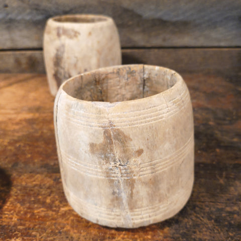Primitive Wooden Vessels