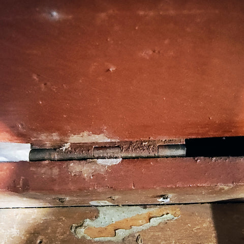 Antique Wooden Keepsakes Box