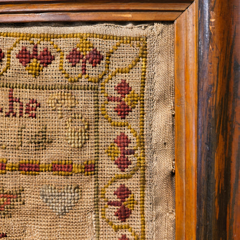 Original Antique Sampler by M.Griffiths age 14