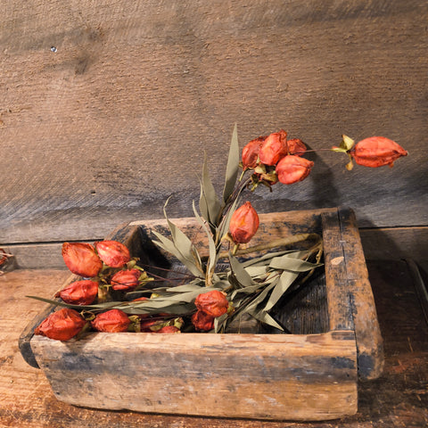 Antique Primitive Wooden Fruit Box